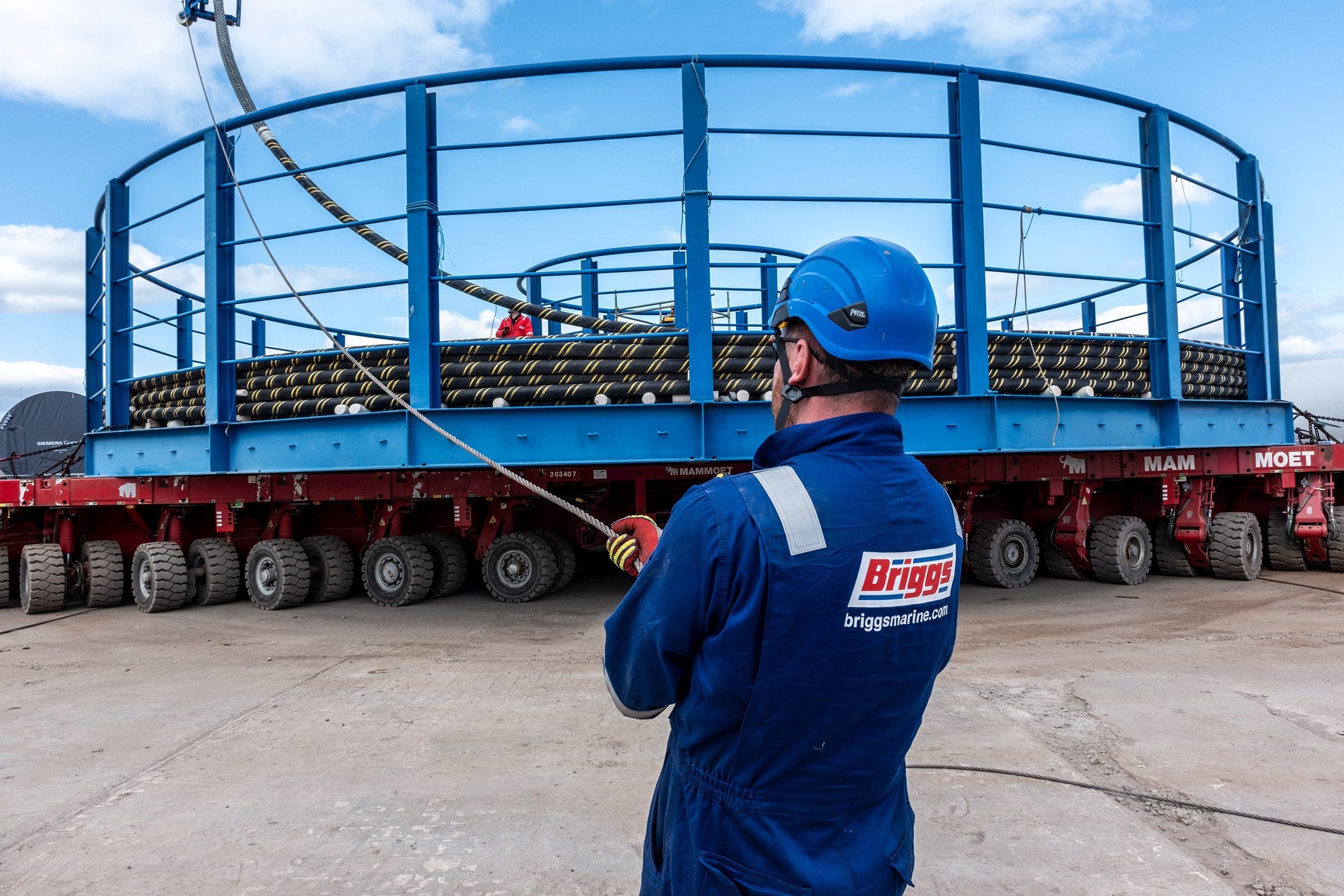 Global Energy Group Secures Fabrication Contract from Briggs Marine for Cable Storage Baskets