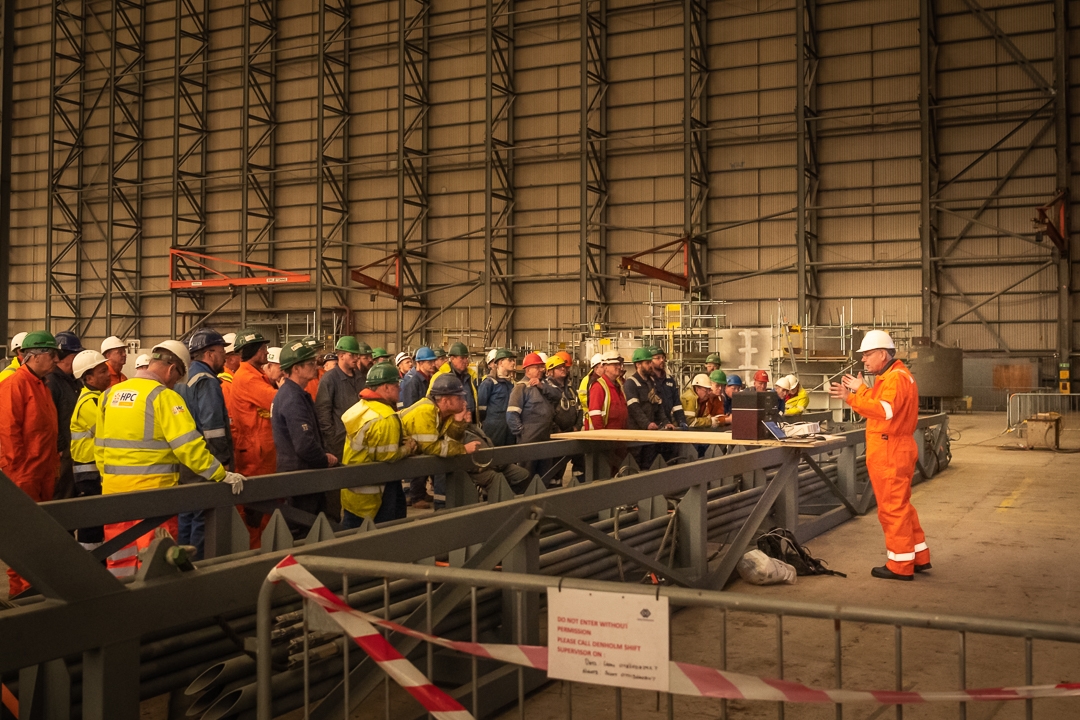 Hinkley Point C’s Marine Works — Liners and Super Duplex Cap Support Units