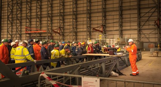 Hinkley Point C’s Marine Works — Liners and Super Duplex Cap Support Units