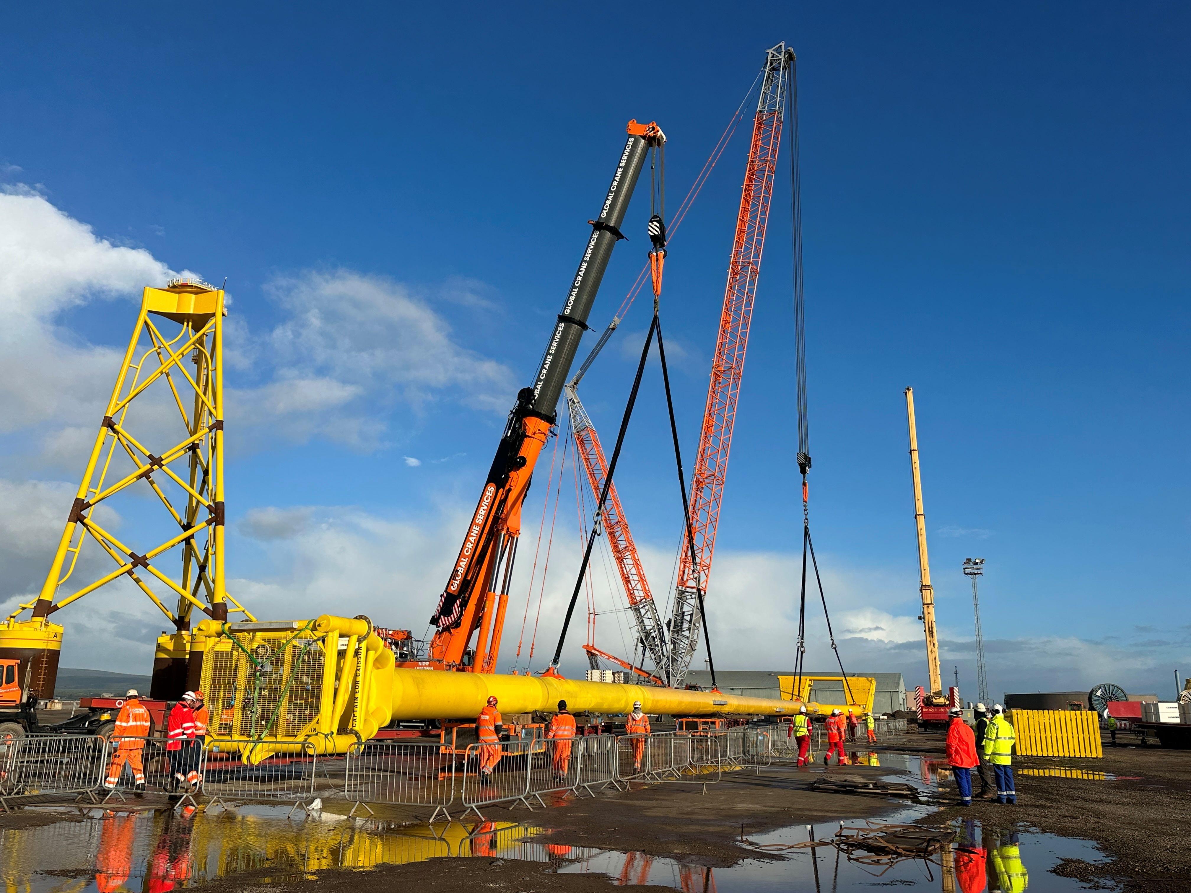 Ithaca Captain EOR Caisson for TechnipFMC